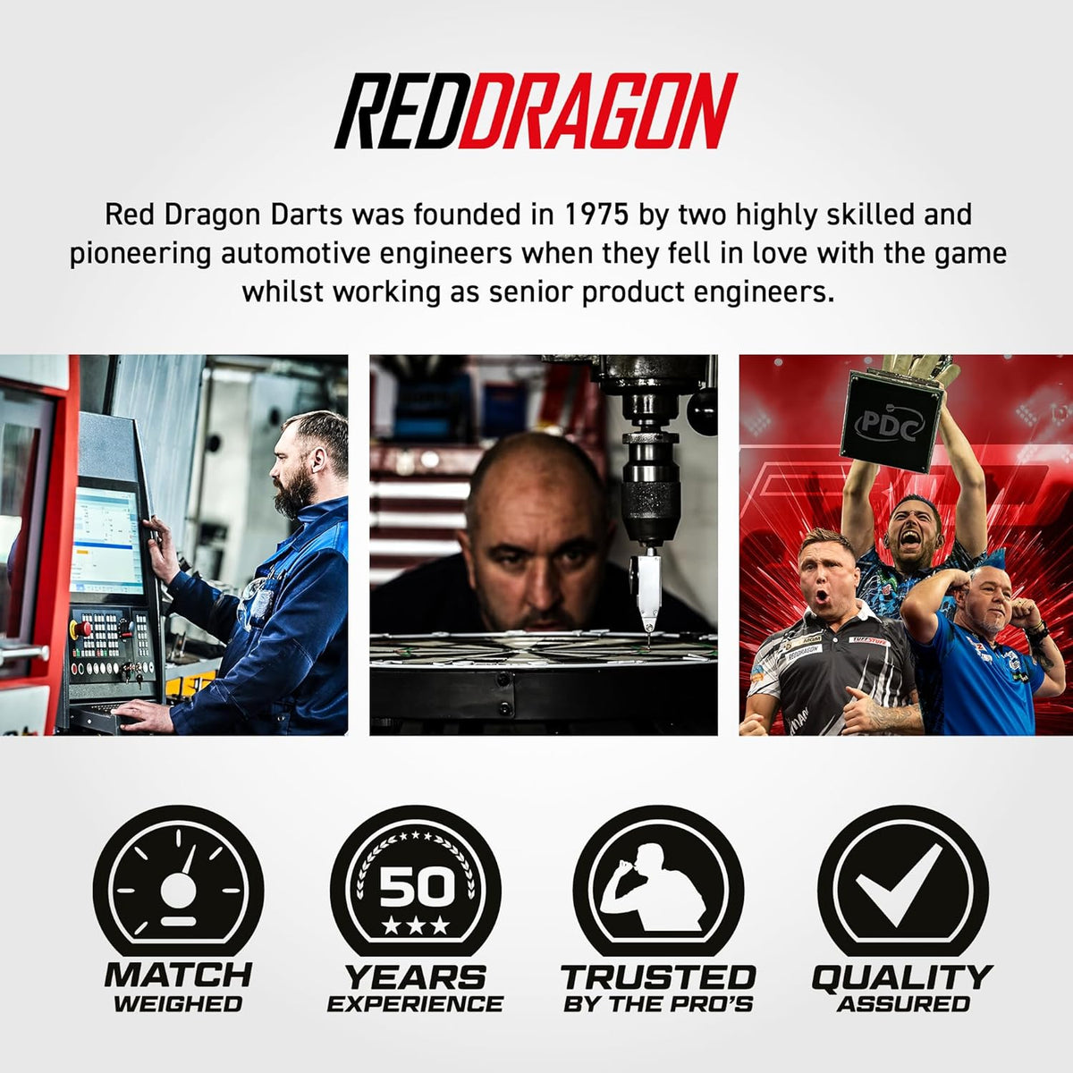 Razor Edge Original 26G Tungsten Darts with Flights and Stems | Professional Darts Set | Nylon Shafts & Durable Hardcore 100 Micron Flights | Match Weighed Design & Improved Aerodynamics